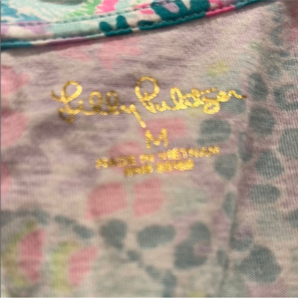 Lilly Pulitzer Pink and Green Floral Dress - Picture 3 of 3